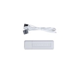 Комплект вентиляторов (3шт.) Lian Li UNI FAN CL WIRELESS 120 / 12CL1W3W WHITE / 120x124x28мм (PWM, ARGB, 2150 об/мин (Max.), 29,8dBa) / G99.12CL1W3W.R0