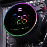 Система водяного охлаждения Thermalright Frozen Magic 360 Digital ARGB Black V2 / 3x120mm ARGB PWM Fans / TRFM360DABV2