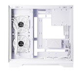 Корпус CHIEFTEC VISIO WHITE GM-30W-TG-OP, TG (aquarium), 6x120mm ARGB Fan, mini-ITX, mATX, ATX, белый