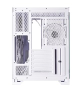 Корпус CHIEFTEC VISIO WHITE GM-30W-TG-OP, TG (aquarium), 6x120mm ARGB Fan, mini-ITX, mATX, ATX, белый