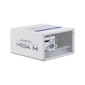 Блок питания Chieftec Vega M White PPG-750-CW (ATX 3.1, 750W, 80 PLUS GOLD, Active PFC, 135mm fan, Gen5 PCIe, Full Cable Management, белый) Retail