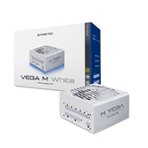 Блок питания Chieftec Vega M White PPG-850-CW (ATX 3.1, 850W, 80 PLUS GOLD, Active PFC, 135mm fan, Gen5 PCIe, Full Cable Management, белый) Retail