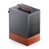 Корпус JONSBO T7 Black, TG, mini-ITX, mATX, черный