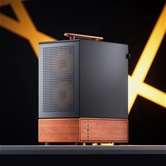 Корпус JONSBO T7 Black, TG, mini-ITX, mATX, черный