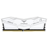 Модуль памяти DDR5 TEAMGROUP T-Force Delta RGB 32GB (2x16GB) 6000MHz CL38 (38-46-46-84) 1.35V / FF4D532G6000HC38JDC01 / White