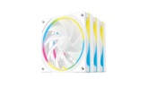 Вентилятор DEEPCOOL FL12 SE WH 3 IN 1 120x120x25мм (16шт./кор, PWM, ARGB, белый, 400-1900об/мин) Color BOX
