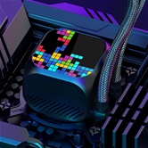 Система водяного охлаждения XASTRA LZ360 ARGB BK Intel LGA1851/1700/1200/115X/AM5/AM4 ( 3x120mm ARGB Dot-matrix fan and PUMP,14 port ARGB Controller,black) RET