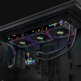 Система водяного охлаждения XASTRA LZ360 ARGB BK Intel LGA1851/1700/1200/115X/AM5/AM4 ( 3x120mm ARGB Dot-matrix fan and PUMP,14 port ARGB Controller,black) RET