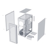 Корпус XASTRA  A300 0F-WH White ATX/Mesh/ full-size TG / no fans/ A300-0F-WH