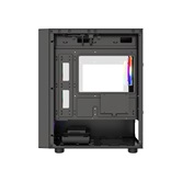 Корпус Powercase Mistral Micro EM21, Tempered Glass, 4x120mm FRGB fan, чёрный, mATX  (CMMEM21B-L4)