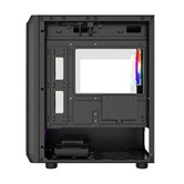 Корпус Powercase Mistral Micro EM22, Tempered Glass, 4x120mm FRGB fan, чёрный, mATX  (CMMEM22B-L4)