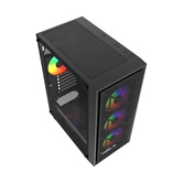 Корпус Powercase Mistral EA16, Tempered Glass, 4x 120mm FRGB Fan, чёрный, ATX  (CMAEA16-L4)