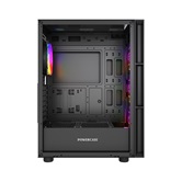 Корпус Powercase Mistral EA17, Tempered Glass, 4x 120mm ARGB PWM Fan, чёрный, ATX  (CMAEA17-A4)