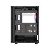 Корпус Powercase Mistral EA17, Tempered Glass, 4x 120mm ARGB PWM Fan, чёрный, ATX  (CMAEA17-A4)