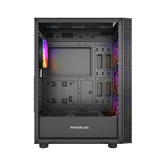 Корпус Powercase Mistral EA18, Tempered Glass, 4x 120mm ARGB PWM Fan, чёрный, ATX  (CMAEA18-A4)