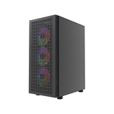 Корпус Powercase Mistral EA18, Tempered Glass, 4x 120mm ARGB PWM Fan, чёрный, ATX  (CMAEA18-A4)