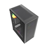 Корпус Powercase Mistral EA18, Tempered Glass, 4x 120mm ARGB PWM Fan, чёрный, ATX  (CMAEA18-A4)