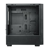 Корпус XASTRA  A411M 4ARGB-FC Black mATX/Mesh /ScrewlessTG+mesh panel/ 4x120mm ARGB PWM FC fans/ A411M-4FC12A