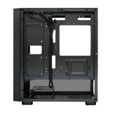 Корпус XASTRA  A411M 4ARGB-FC Black mATX/Mesh /ScrewlessTG+mesh panel/ 4x120mm ARGB PWM FC fans/ A411M-4FC12A