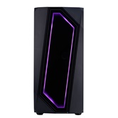 Корпус 1STPLAYER INFINITE SPACE IS6 ARGB Black / ATX / 3x120mm ARGB fans / IS6-BK-2F7R-1F7