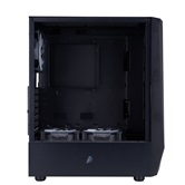 Корпус 1STPLAYER INFINITE SPACE IS6 ARGB Black / ATX / 3x120mm ARGB fans / IS6-BK-2F7R-1F7