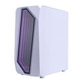 Корпус 1STPLAYER INFINITE SPACE IS6 ARGB White / ATX / 3x120mm ARGB fans / IS6-WH-2F7R-W-1F7-W