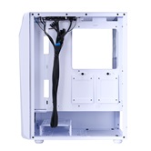 Корпус 1STPLAYER INFINITE SPACE IS6 ARGB White / ATX / 3x120mm ARGB fans / IS6-WH-2F7R-W-1F7-W