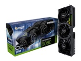 Видеокарта PALIT GeForce RTX 5080 GAMINGPRO OC V1 / 16GB GDDR7 256BIT 3xDP HDMI / NE75080S19T2-GB2031Y