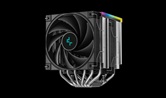 Кулер DEEPCOOL AK620 DIGITAL SE LGA1851/1700/1200/115X/AM5/AM4 (9шт/кор, TDP 260W, PWM, DUAL Fan 120mm, 6 тепл. трубок, ARGB, Copper Base, черный) RET