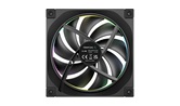 Вентилятор DEEPCOOL FL14R-3 IN 1 140x140x25мм REVERSE (12шт./кор, PWM, ARGB, черный, 500-1700об/мин) Color BOX