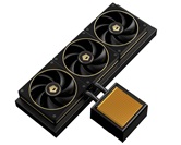Комплект водяного охлаждения ID-COOLING DX360 GDL LGA1851/1700/1200/115X/AM4/AM5 (6шт/кор,TDP 350W, PWM, TRIPLE FAN 120mm, черно-золотой) RET