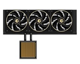 Комплект водяного охлаждения ID-COOLING DX360 GDL LGA1851/1700/1200/115X/AM4/AM5 (6шт/кор,TDP 350W, PWM, TRIPLE FAN 120mm, черно-золотой) RET