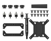 Комплект водяного охлаждения ID-COOLING DX360 GDL LGA1851/1700/1200/115X/AM4/AM5 (6шт/кор,TDP 350W, PWM, TRIPLE FAN 120mm, черно-золотой) RET