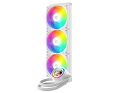 Комплект водяного охлаждения ID-COOLING FX360 LCD WHITE LGA1851/1700/1200/115X/AM4/AM5 (6шт/кор,TDP 350W, ARGB FAN and PUMP, LCD Display, PWM, TRIPLE FAN 120mm, белый) RET