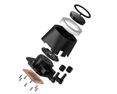 Комплект водяного охлаждения ID-COOLING FX240 LCD LGA1851/1700/1200/115X/AM4/AM5 (6шт/кор,TDP 300W, ARGB FAN and PUMP, LCD Display, PWM, DUAL FAN 120mm) RET