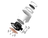 Комплект водяного охлаждения ID-COOLING FX240 LCD WHITE LGA1851/1700/1200/115X/AM4/AM5 (6шт/кор,TDP 300W, ARGB FAN and PUMP, LCD Display, PWM, DUAL FAN 120mm, белый) RET