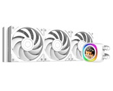 Комплект водяного охлаждения ID-COOLING FX360 LCD PE WHITE LGA1851/1700/1200/115X/AM4/AM5 (6шт/кор,TDP 350W, ARGB PUMP, LCD Display, PWM, TRIPLE FAN 120mm, белый) RET
