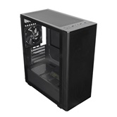 Корпус XASTRA  A300M 4ARGB-C6  Black mATX/Mesh/ Srewless full-size TG/ 4x120mm FG120 ARGB PWM fans/Argb+PWM HUB 6ports/ A300M-4FG12A-C6