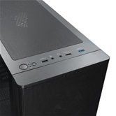 Корпус XASTRA  A300M 4ARGB-C6  Black mATX/Mesh/ Srewless full-size TG/ 4x120mm FG120 ARGB PWM fans/Argb+PWM HUB 6ports/ A300M-4FG12A-C6