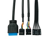 Корпус XASTRA  A300M 4ARGB-C6  Black mATX/Mesh/ Srewless full-size TG/ 4x120mm FG120 ARGB PWM fans/Argb+PWM HUB 6ports/ A300M-4FG12A-C6