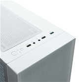 Корпус XASTRA  A305M 3ARGB White mATX/Mesh/ tempered glass / 2x140mm + 1x120mm ARGB PWM FC fans/ Door/  A305M-2FC14A-1FC12A-D-WH