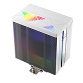 Кулер 1STPLAYER CRYO CY12L White / 4HPx6mm, single tower, 1x120mm ARGB fan, 750-1900 RPM, 57.6 CFM, 38.2 dBA / CY12L-WH