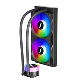 Система водяного охлаждения 1STPLAYER TS1 240 Black / 2x120mm, ARGB, 250W TDP / TS1-240-BK