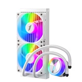 Система водяного охлаждения 1STPLAYER TS1 240 White / 2x120mm, ARGB, 250W TDP / TS1-240-WH
