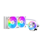 Система водяного охлаждения 1STPLAYER TS1 240 White / 2x120mm, ARGB, 250W TDP / TS1-240-WH