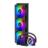 Система водяного охлаждения 1STPLAYER TS1 360 Black / 3x120mm, ARGB, 300W TDP / TS1-360-BK