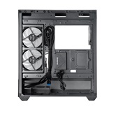 Корпус CHIEFTEC VISTA GT-01B-OP, TG (aquarium), 3x120mm ARGB Fan, mini-ITX, mATX, ATX, черный