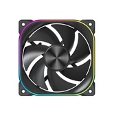 Вентилятор XASTRA FG120B ARGB single pack 120x120x25мм (60шт/кор, ARGB,  PWM, black)  Color  BOX