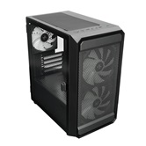 Корпус XASTRA  A303M 3ARGB-C6 Black mATX/Mesh/ tempered glass / 2x140mm + 1x120mm ARGB PWM fans/Argb+PWM HUB 6port/ Door/  A303M-2FC14A-1FC12A-C6-D