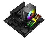 Кулер ID-COOLING SE-903-XT V2 ARGB LGA1851/1700/1200/115X/AM5/AM4 (30шт/кор, TDP 150W, PWM, 3 тепл.трубки прямого контакта, FAN 100mm, Addressable RGB LED) RET